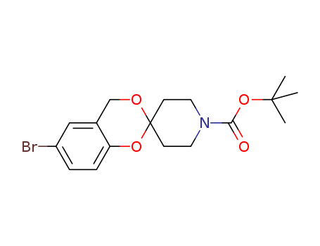 Tert-Butyl6-bromo-4H-spiro[benzo[d][1,3]dioxine-2,4'-piperidine]-1'-carboxylate