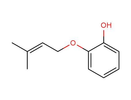 Phenol,2-[(3-methyl-2-buten-1-yl)oxy]-