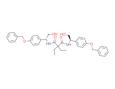 Propanediamide,
2,2-diethyl-N,N'-bis[(1R)-2-hydroxy-1-[4-(phenylmethoxy)phenyl]ethyl]-