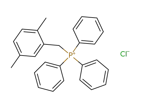 Molecular Structure of 13544-84-8 ((2,5-Dimethylbenzyl)(triphenyl)phosphorane)