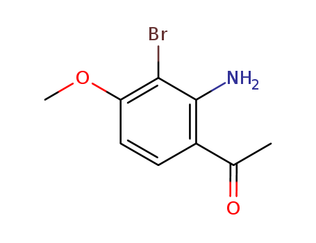 Ethanone,1-(2-amino-3-bromo-4-methoxyphenyl)- CAS No.923289-30-9