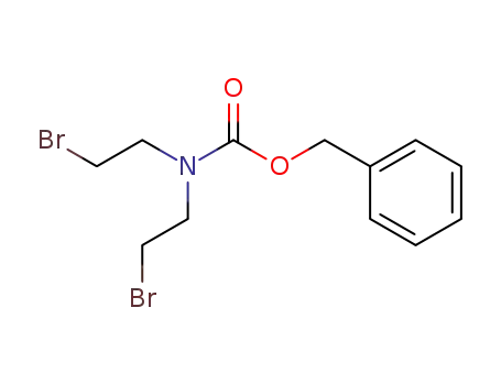 Molecular Structure of 189323-09-9 (N-Cbz-N,N-bis(2-bromoethyl)amine)