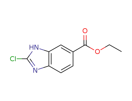 2-CHLORO-3H-BENZIMIDAZOLE-5-CARBOXYLIC ACID ETHYL ESTER