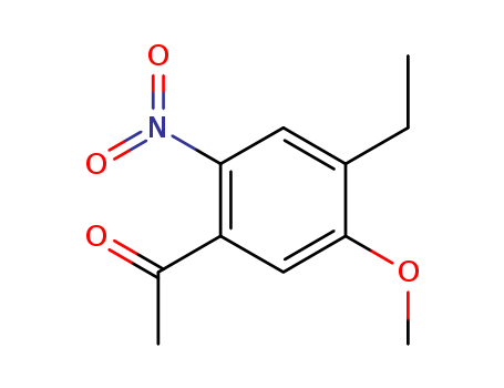 Ethanone, 1-(4-ethyl-5-methoxy-2-nitrophenyl)-