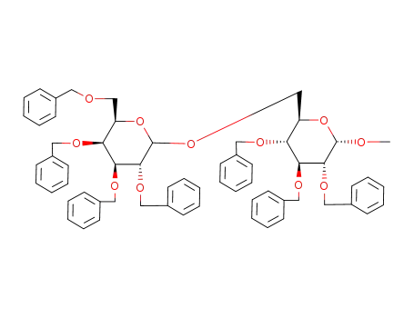 methyl 2,3,4-tri-O-benzyl-6-O-(2,3,4,6-tetra-O-benzyl-α-D-galactopyranosyl)-α-D-glucopyranoside