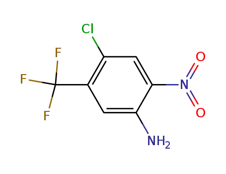 Molecular Structure of 167415-22-7 (5-AMINO-2-CHLORO-4-NITROBENZOTRIFLUORIDE)