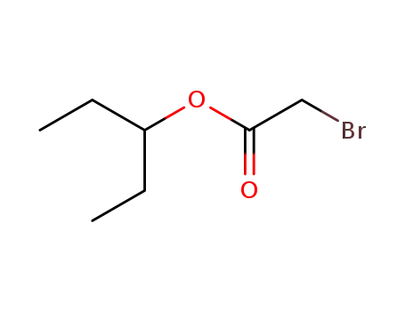 Molecular Structure of 59956-49-9 (pentan-3-yl bromoacetate)