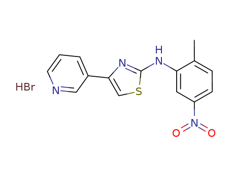 N-(2-Methyl-5-Nitrophenyl)-4-(3-Pyridinyl)-2-Thiazolamine Hydrobromide