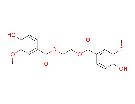 ethane-1,2-diyl bis(4-hydroxy-3-methoxybenzoate)