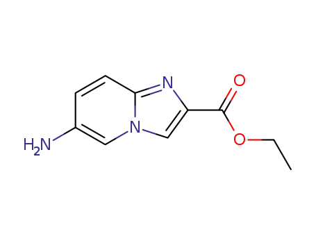 Molecular Structure of 158980-21-3 (Ethyl 6-aminoimidazo[1,2-a]pyridine-2-carboxylate)