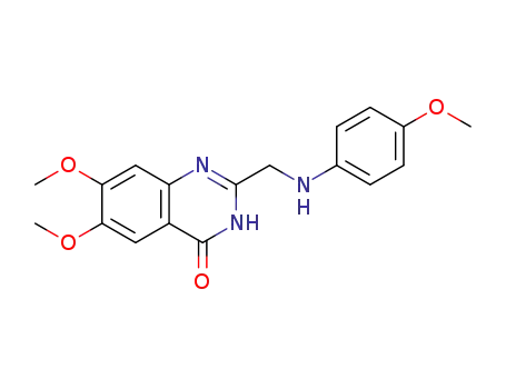 2-[(4-methoxyphenylamino)methyl]-6,7-dimethoxyquinazolin-4(3H)-one