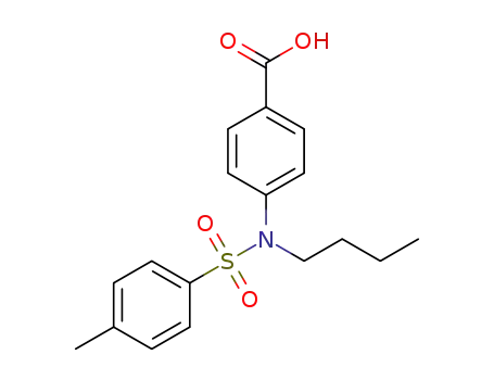 4-(N-butyl-4-methylbenzenesulfonamido)benzoic acid