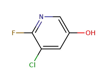 Molecular Structure of 209328-72-3 (3-Chloro-2-fluoro-5-hydroxypyridine)