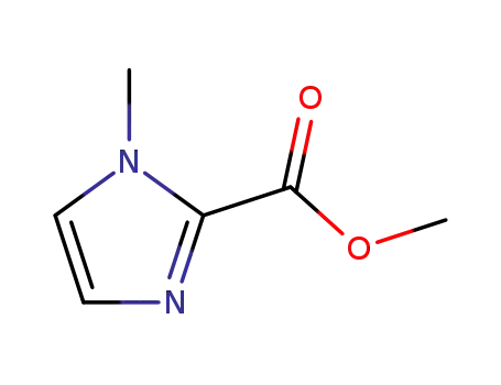 Molecular Structure of 62366-53-4 (1H-Imidazole-2-carboxylicacid,1-methyl-,methylester(9CI))