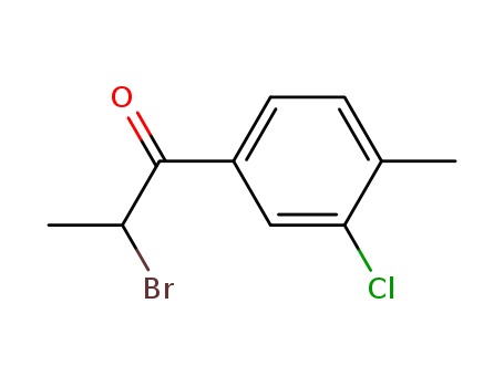 2-BROMO-1-(3-CHLORO-4-METHYLPHENYL)PROPAN-1-ONE