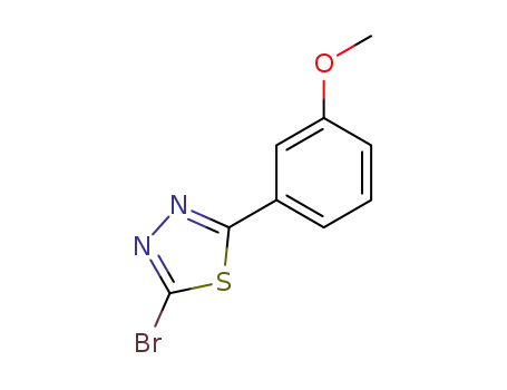 2-BROMO-5-(3-METHOXYPHENYL)-1,3,4-THIADIAZOLE