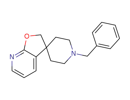 1'-benzyl-spiro[furo[2,3-b]pyridine-3(2H),4'-piperidine]