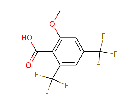 2-Methoxy-4,6-Bis(Trifluoromethyl)Benzoic Acid cas no. 180134-15-0 98%