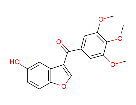 (5-hydroxybenzofuran-3-yl)(3,4,5-trimethoxyphenyl)methanone