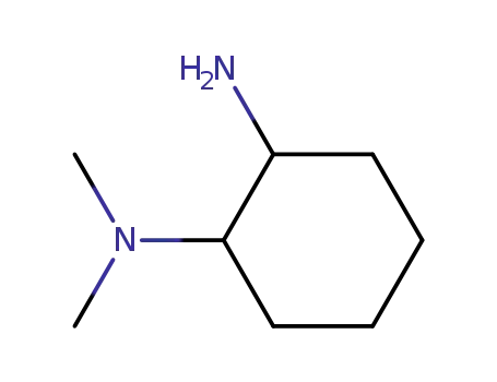 Molecular Structure of 68173-05-7 (N,N-Dimethyl-1,2-cyclohexanediamine)