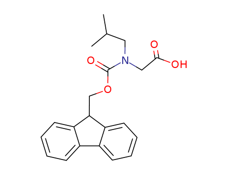 2-[9H-fluoren-9-ylmethoxycarbonyl(2-methylpropyl)amino]acetic acid