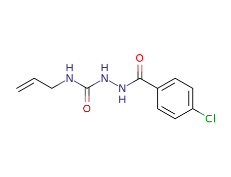 Molecular Structure of 959140-37-5 (2-[(4-chlorophenyl)carbonyl]-N-(prop-2-en-1-yl)hydrazinecarboxamide)