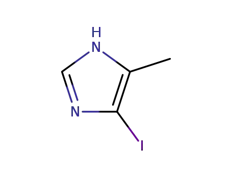 Molecular Structure of 15813-07-7 (5(4)-IODO-4(5)-METHYL-IMIDAZOLE)