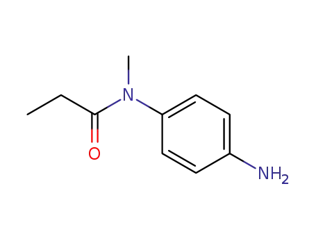 Molecular Structure of 112077-95-9 (Propanamide,  N-(4-aminophenyl)-N-methyl-)