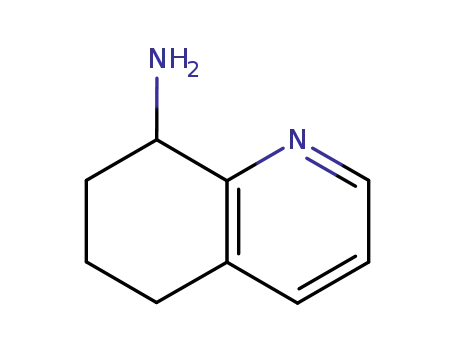 Molecular Structure of 298181-83-6 (5,6,7,8-TETRAHYDROQUINOLIN-8-AMINE)