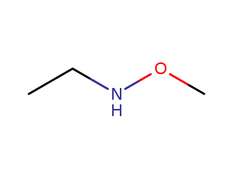 Molecular Structure of 34451-31-5 (Ethanamine, N-methoxy-)