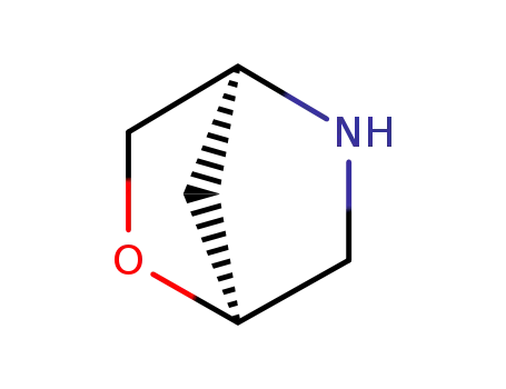 Molecular Structure of 279-33-4 (2-Oxa-5-azabicyclo[2.2.1]heptane)