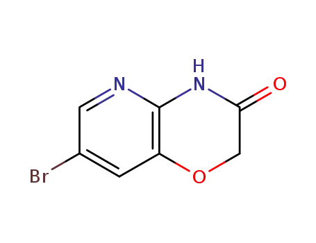 Molecular Structure of 122450-96-8 (7-bromo-2H-pyrido[3,2-b][1,4]oxazin-3(4H)-one)