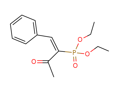 Phosphonic acid, [2-oxo-1-(phenylmethylene)propyl]-, diethyl ester