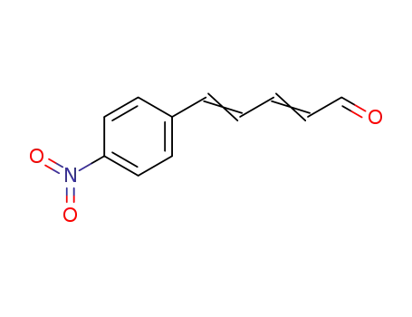 Molecular Structure of 2608-48-2 (2,4-Pentadienal, 5-(4-nitrophenyl)-)