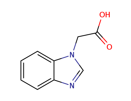 Benzoimidazol-(Benzoimidazol)-yl-acetic acid cas no.40332-16-9 0.98