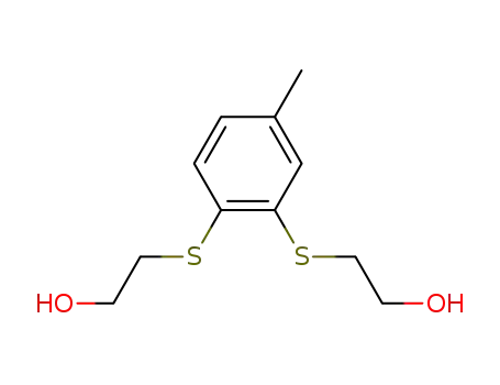 1,2-bis(2-hydroxyethtylthio)-4-methylbenzene