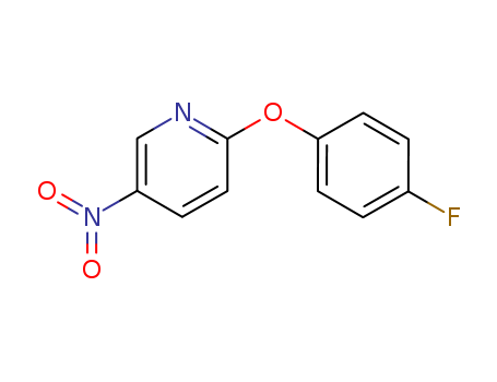 Pyridine,2-(4-fluorophenoxy)-5-nitro- cas  31011-26-4