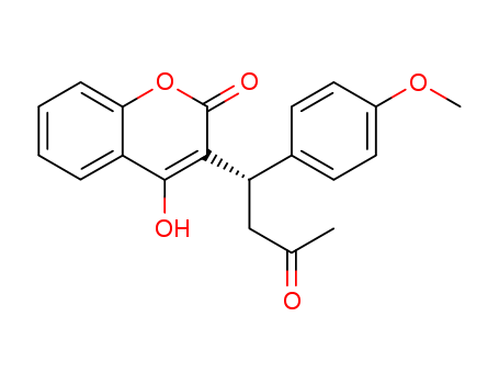 2H-1-Benzopyran-2-one, 4-hydroxy-3-[(1S)-1-(4-methoxyphenyl)-3-oxobutyl]-