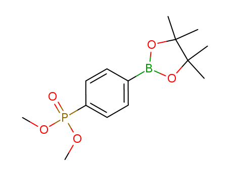 852204-67-2,DiMethyl (4-(4,4,5,5-tetraMethyl-1,3,2-dioxaborolan-2-yl)phenyl)phosphonate,dimethyl [4-(4,4,5,5-tetramethyl-1,3,2-dioxaborolan-2-yl)phenyl]phosphonate;