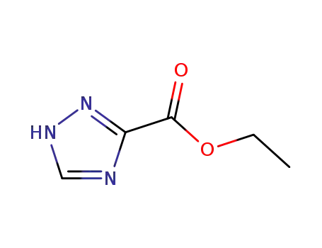 Molecular Structure of 64922-04-9 (1H-[1,2,4]Triazole-3-carboxylic acid, ethyl ester)
