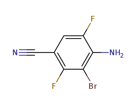 4-AMINO-3-BROMO-2,5-DIFLUOROBENZONITRILE