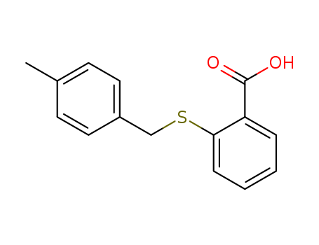 2-[(4-Methylbenzyl)sulfanyl]benzenecarboxylic acid