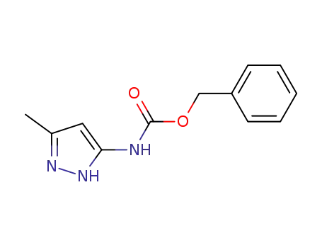 Molecular Structure of 739365-99-2 (BENZYL 3-METHYL-1H-PYRAZOL-5-YLCARBAMATE)