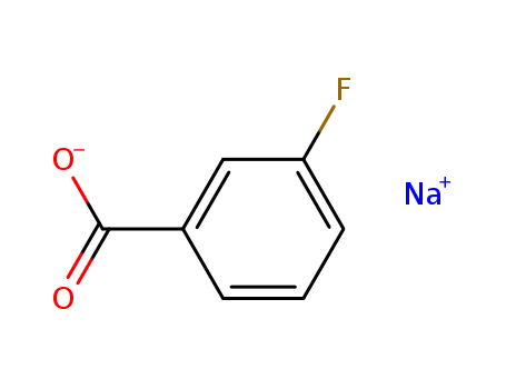 Sodium,3-fluorobenzoate cas no. 499-57-0 98%
