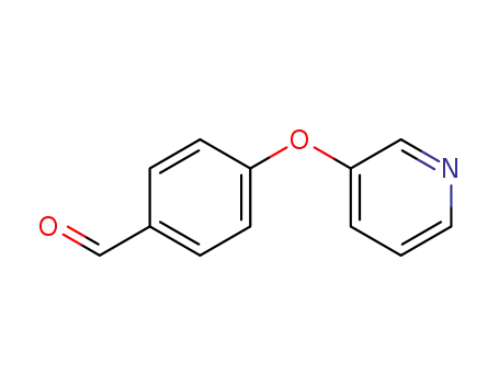 Molecular Structure of 87626-41-3 (4-(PYRIDIN-3-YLOXY)BENZALDEHYDE)