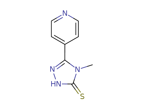 4-Methyl-5-(pyridin-4-yl)-4H-1,2,4-triazole-3-thiol