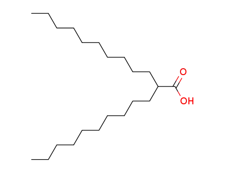 Molecular Structure of 2874-72-8 (2-DECYLDODECANOIC ACID)