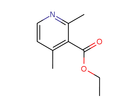 Molecular Structure of 37669-78-6 (Ethyl 2,4-dimethylpyridine-3-carboxylate)