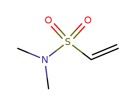 Molecular Structure of 7700-07-4 (Ethenesulfonic acid dimethylamide)