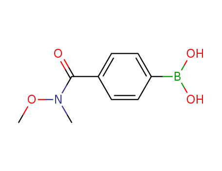 Boronic acid,B-[4-[(methoxymethylamino)carbonyl]phenyl]-